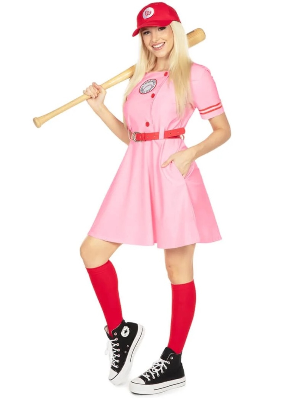 Tipsy Elves Rockford Peach Costume - SMALL NWT